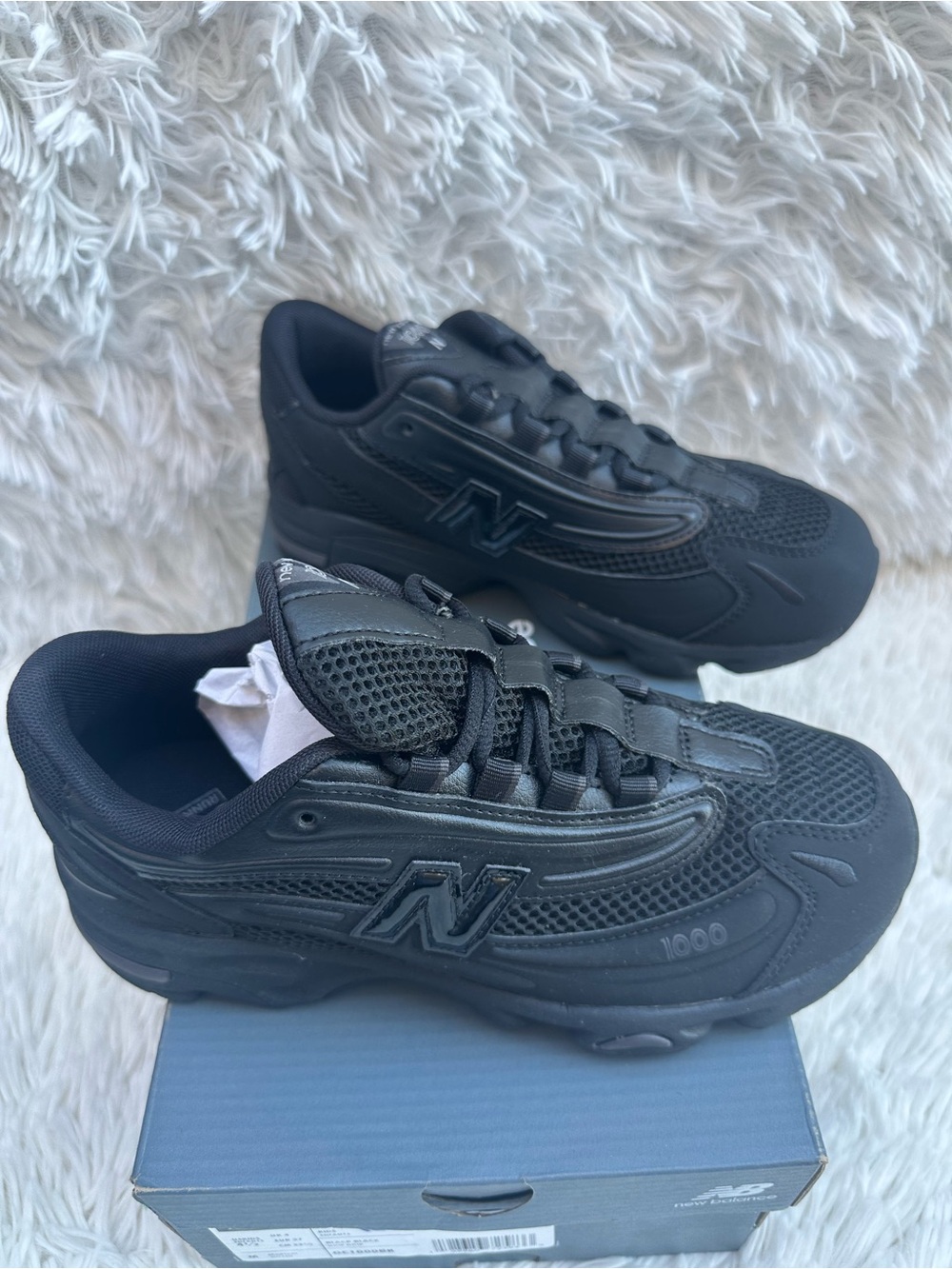 New Balance Kids Black Athletic Sneaker
